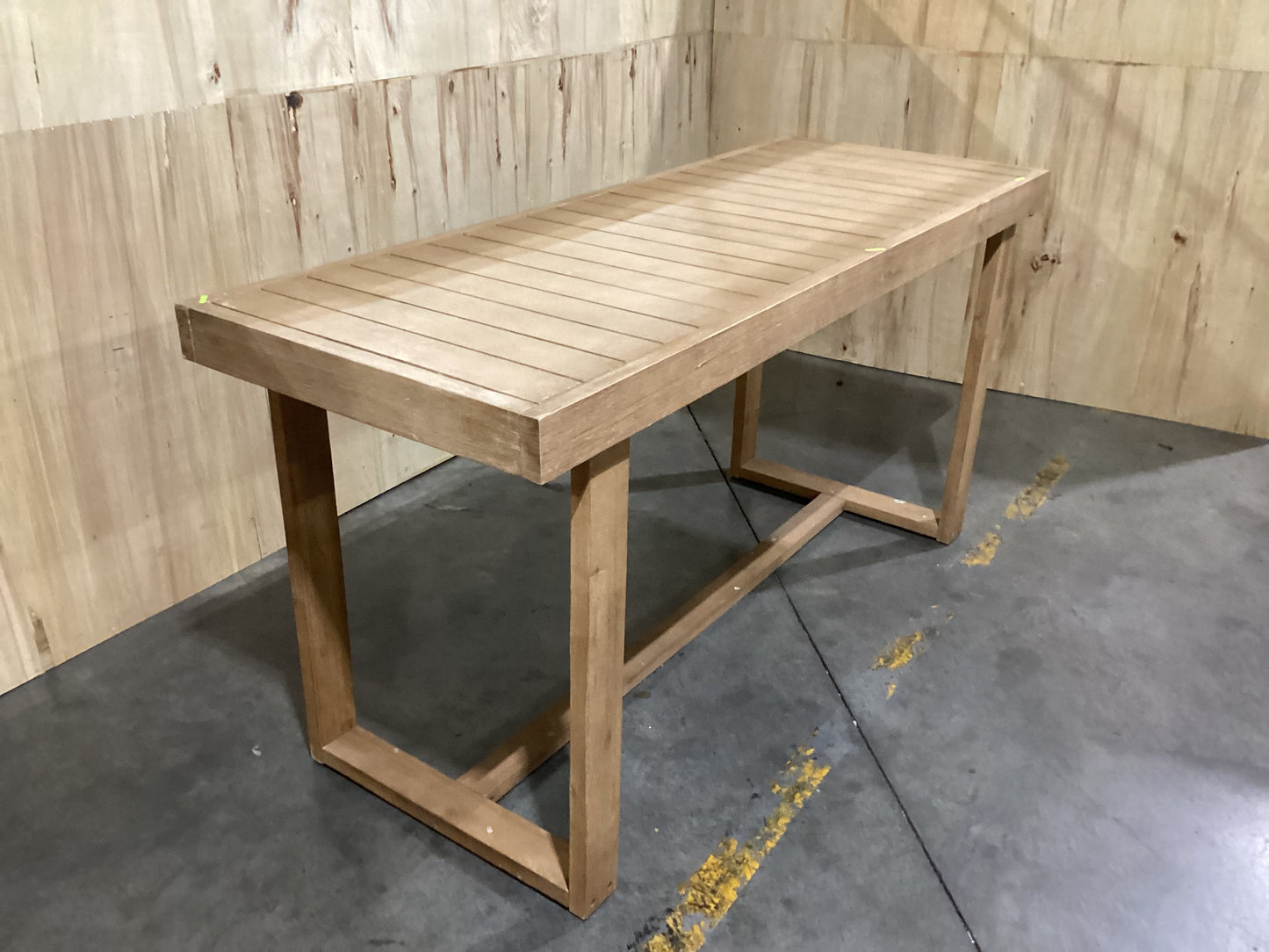 NSW CLN10755 Cannes outdoor Bar Table 210x80cm Acacia MKII