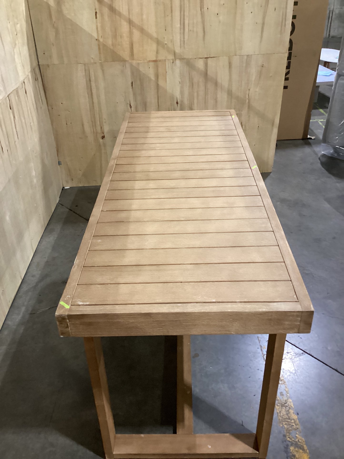 NSW CLN10755 Cannes outdoor Bar Table 210x80cm Acacia MKII