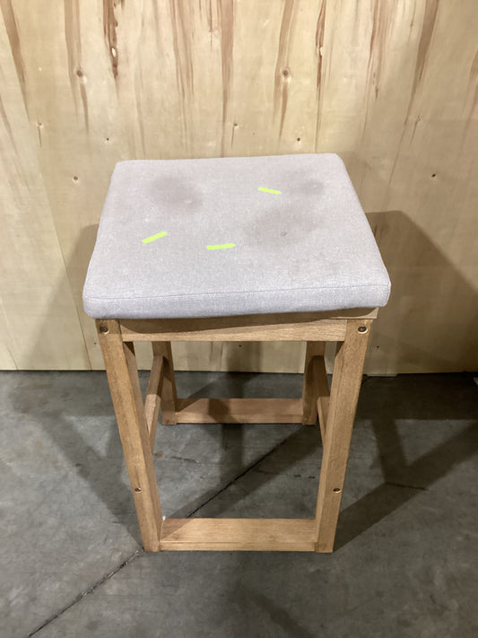 NSW CLN10756 Cannes Outdoor Bar Stool Acacia Natural MKII