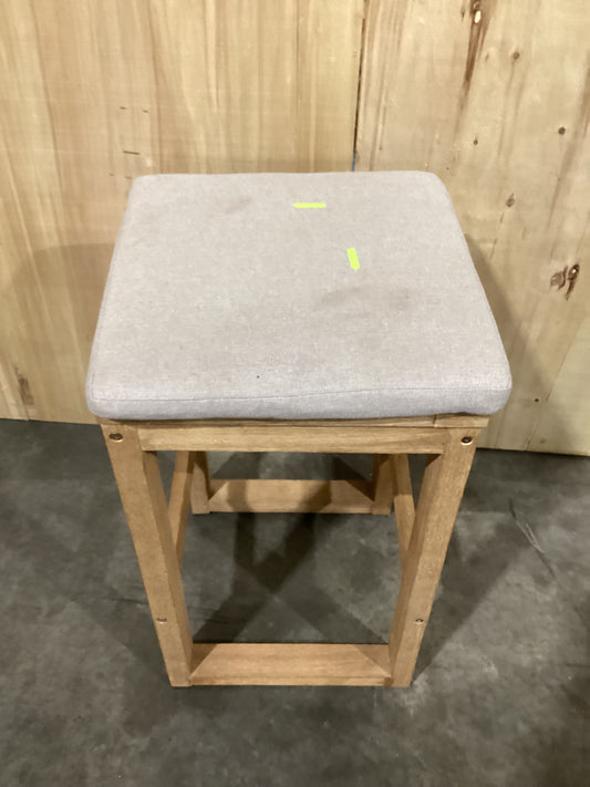 NSW CLN10758 Cannes Outdoor Bar Stool Acacia Natural MKII