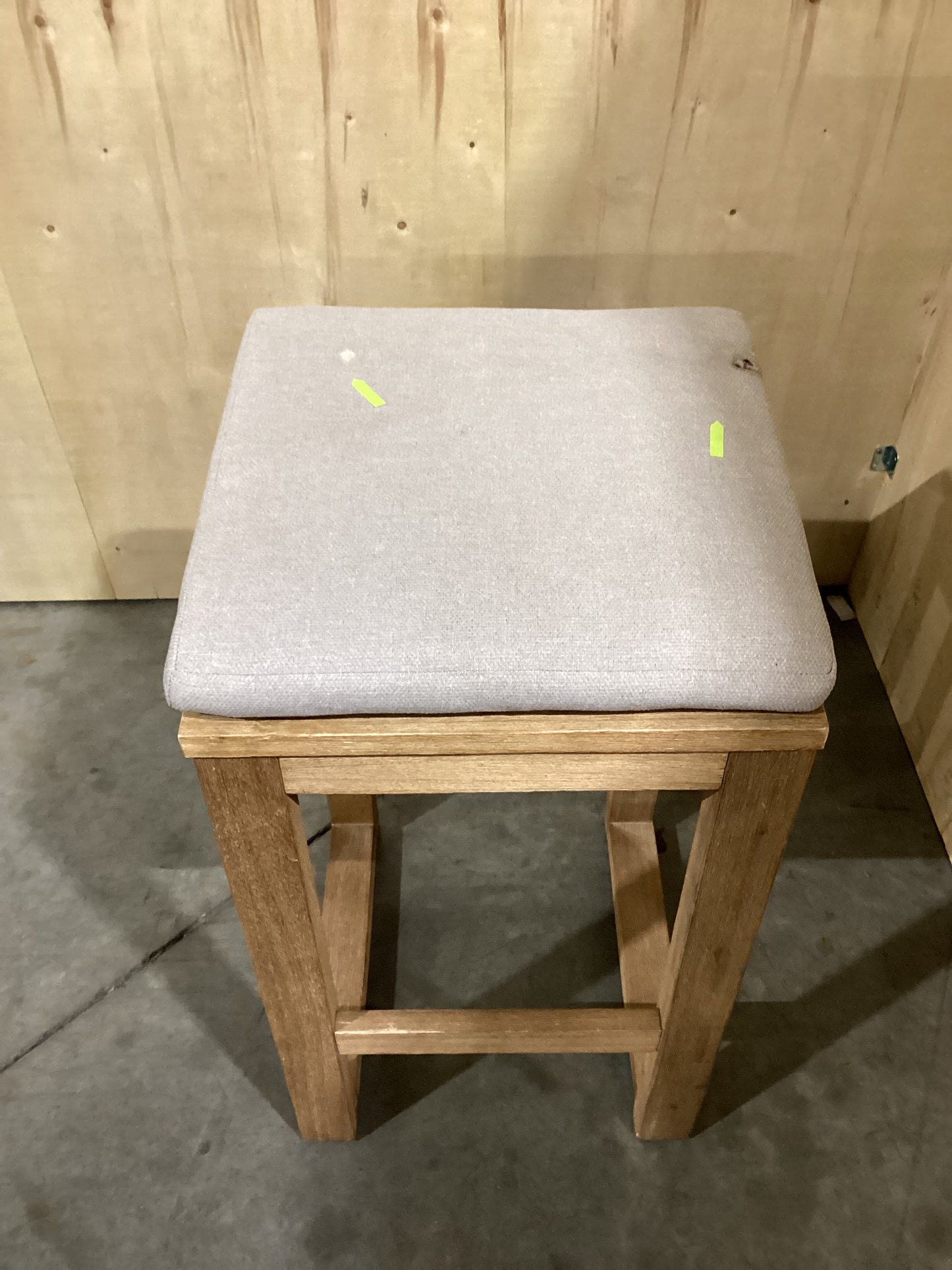 NSW CLN10759 Cannes Outdoor Bar Stool Acacia Natural MKII