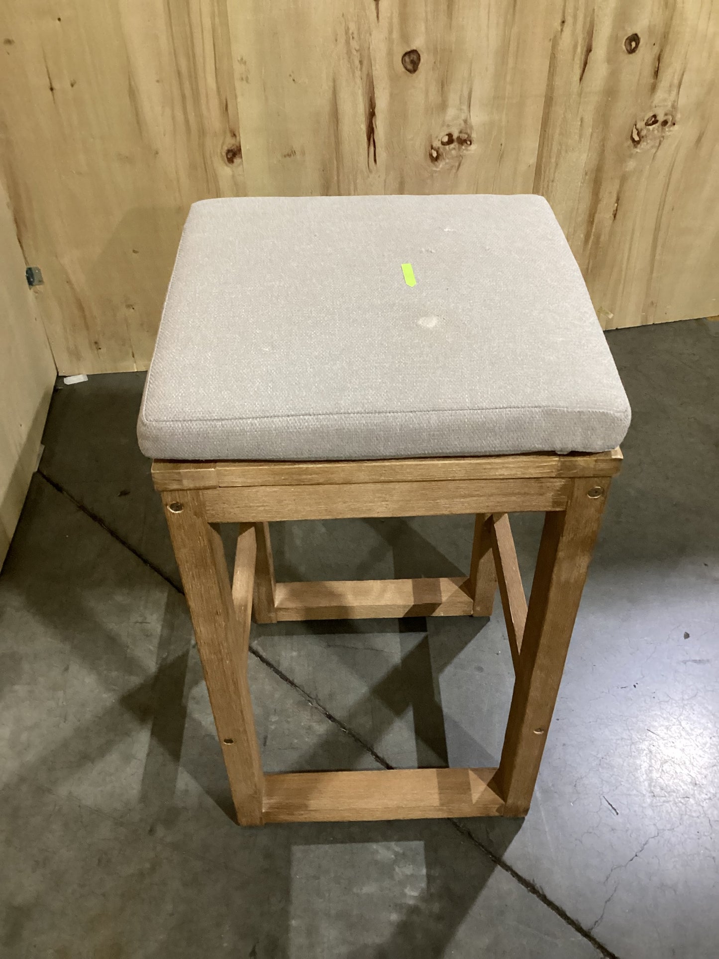 NSW CLN10760 Cannes Outdoor Bar Stool Acacia Natural MKII