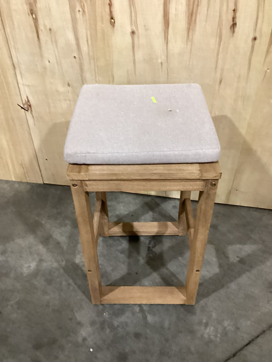NSW CLN10761 Cannes Outdoor Bar Stool Acacia Natural MKII