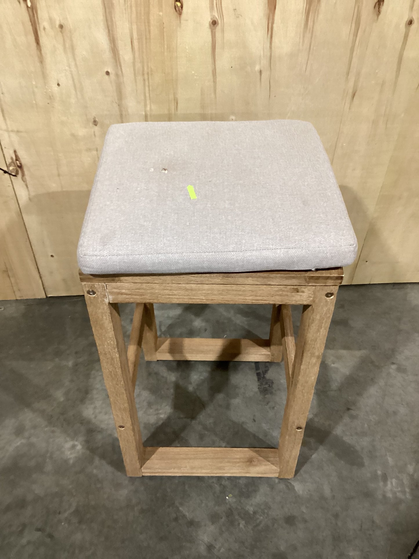 NSW CLN10761 Cannes Outdoor Bar Stool Acacia Natural MKII