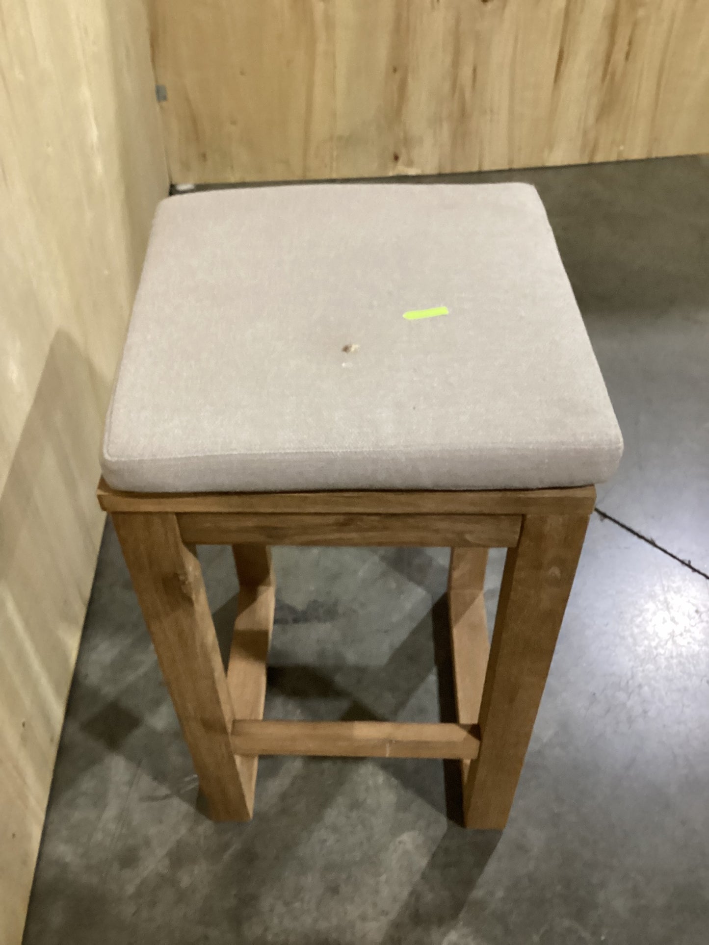 NSW CLN10761 Cannes Outdoor Bar Stool Acacia Natural MKII