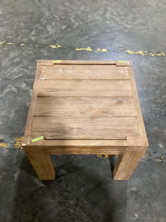 NSW CLN10767 Cannes Outdoor Side Table Acacia MKII