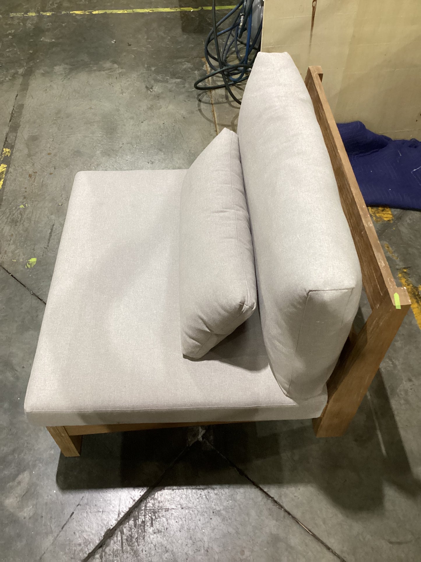 NSW CLN10764 Cannes Outdoor Armchair 1.5S Acacia Natural