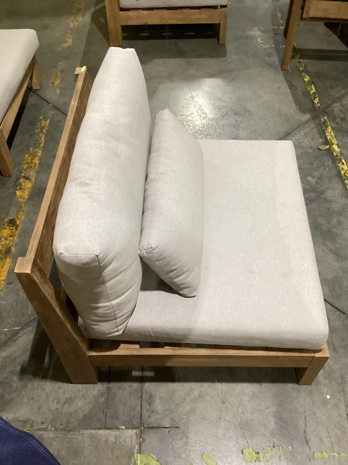 NSW CLN10764 Cannes Outdoor Armchair 1.5S Acacia Natural