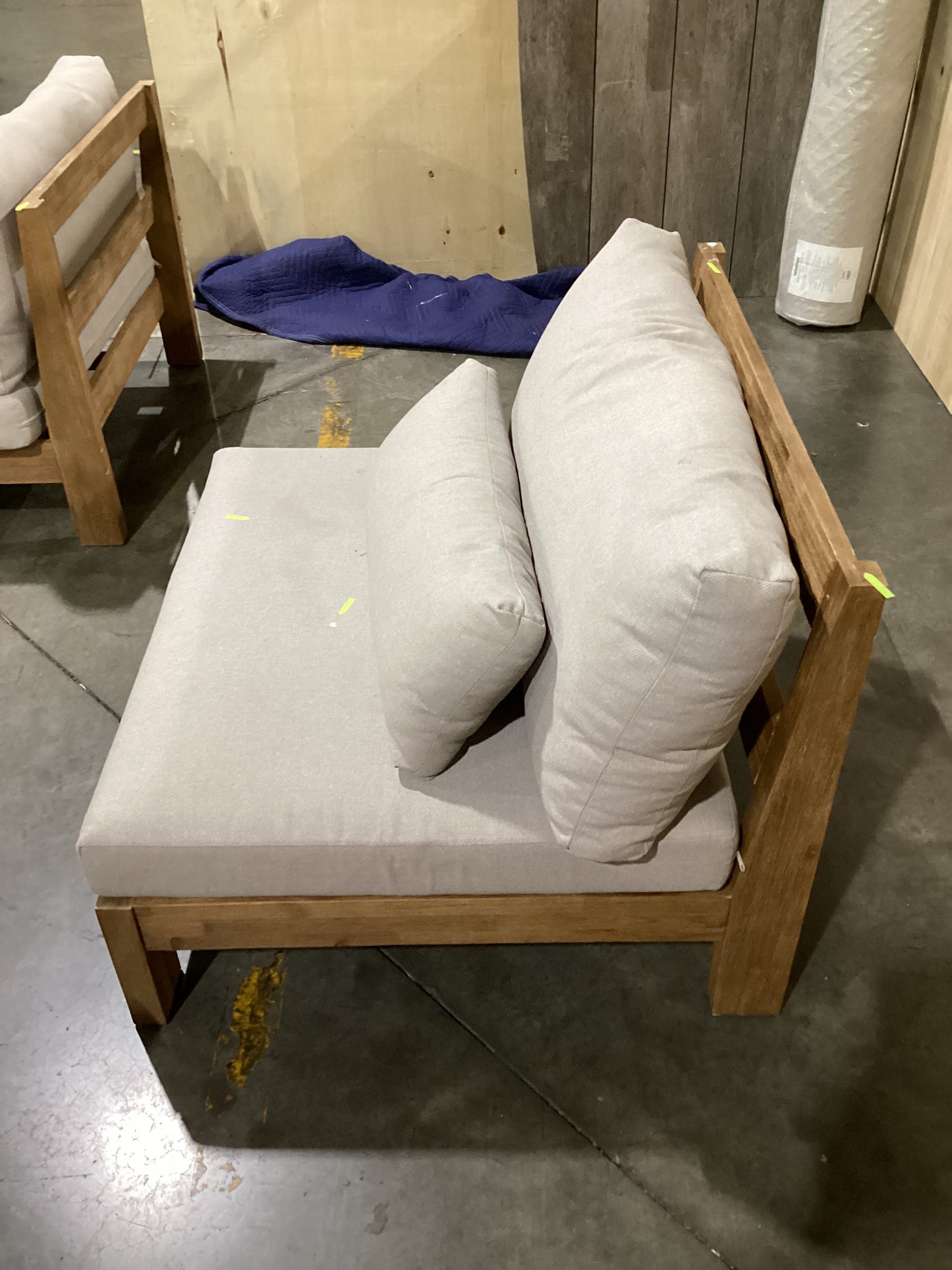 NSW CLN10765 Cannes Outdoor Armchair 1.5S Acacia Natural