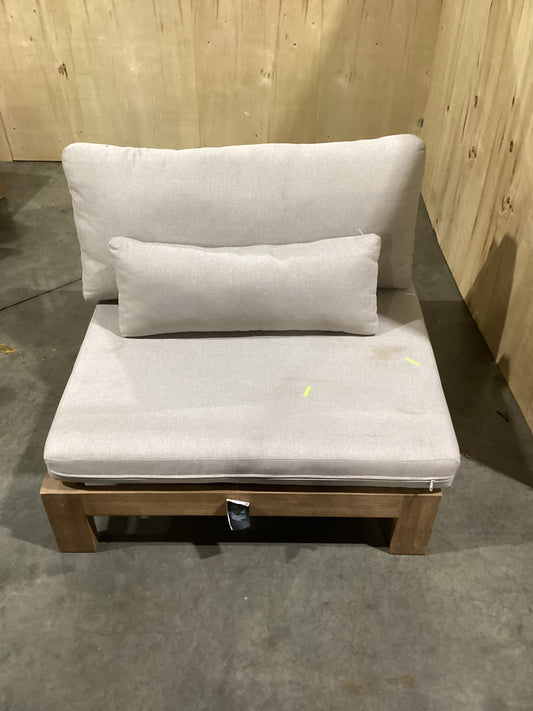 NSW CLN10766 Cannes Outdoor Armchair 1.5S Acacia Natural