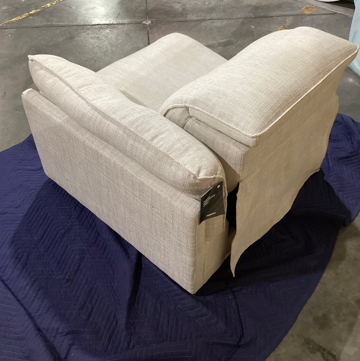 NSW CLN10775 Sorrento Battery Recliner Modular 1.5S RAF Alpha Natural 1 Motion