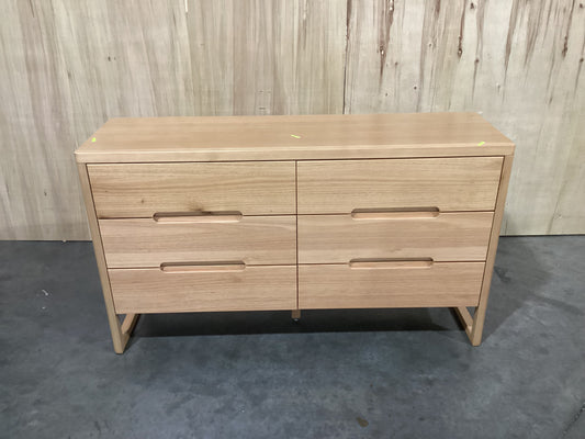 NSW CLN10813 Klara Dresser 6 Drawer Natural