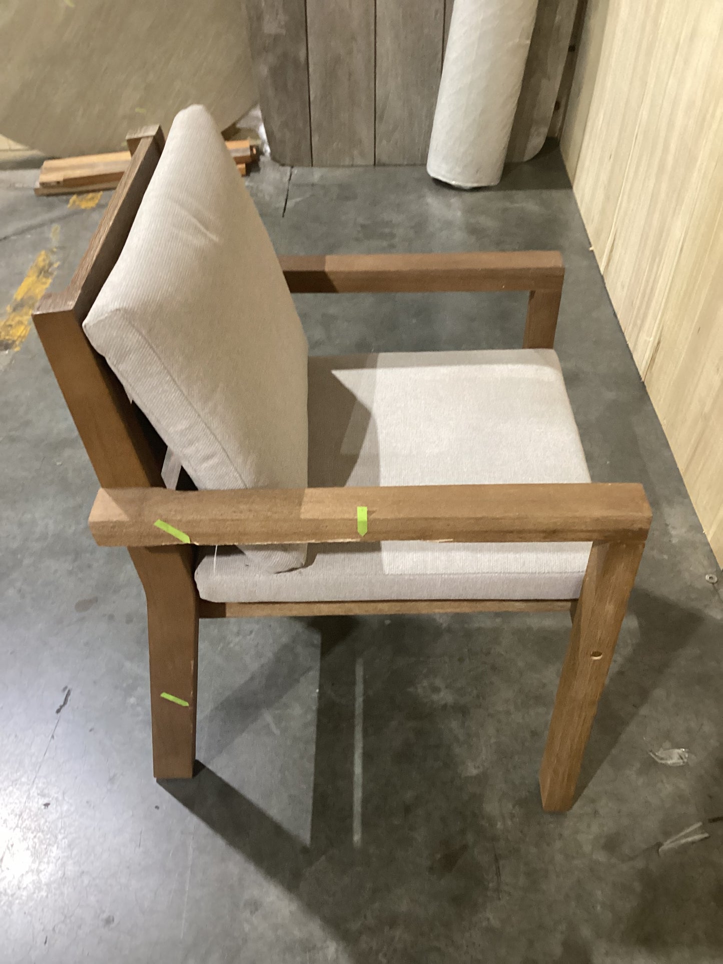 NSW CLN10814 Cannes Outdoor Dining Chair Acacia Natural MKII