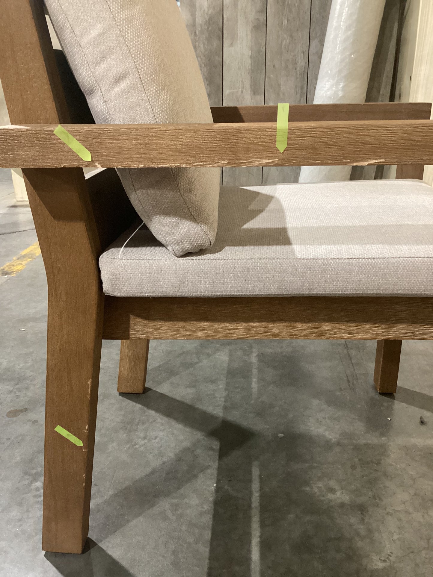 NSW CLN10814 Cannes Outdoor Dining Chair Acacia Natural MKII