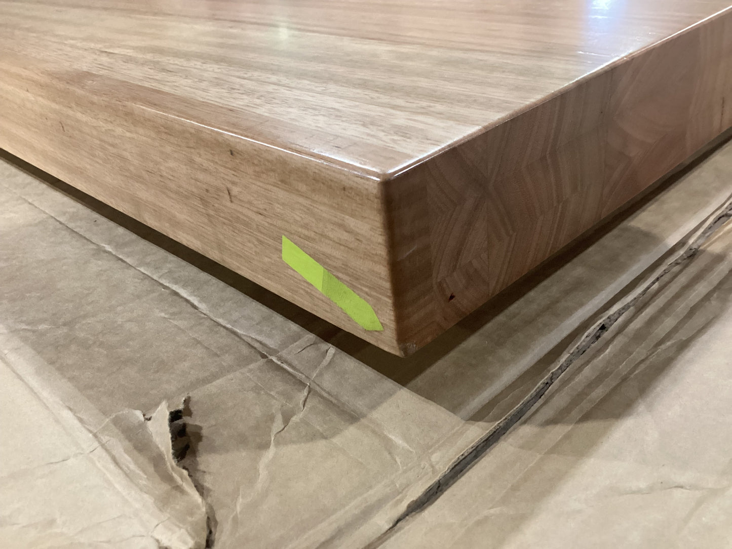 NSW CLN10815 Camden Dining Table 270x120cm Wormy Chestnut Natural Tabletop