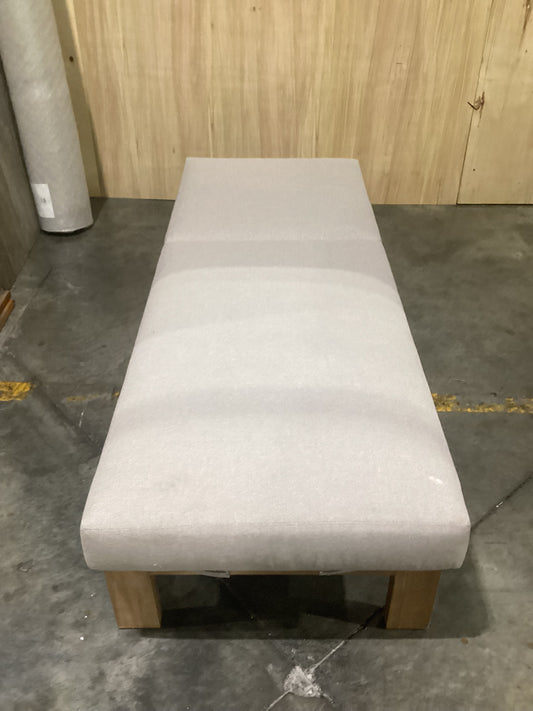 NSW CLN10827 Cannes Outdoor Sun Lounger Small Acacia Natural MKII