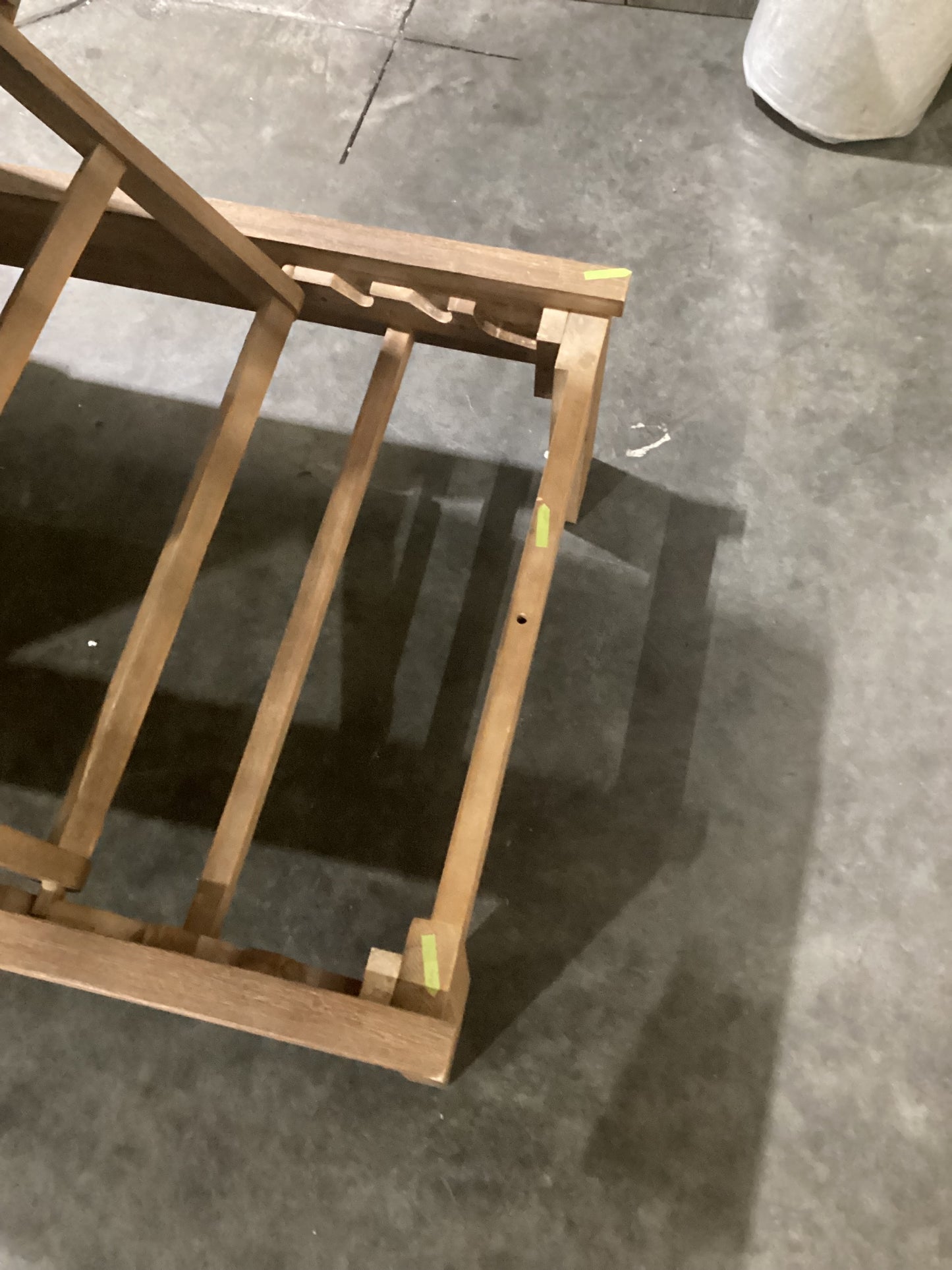 NSW CLN10827 Cannes Outdoor Sun Lounger Small Acacia Natural MKII