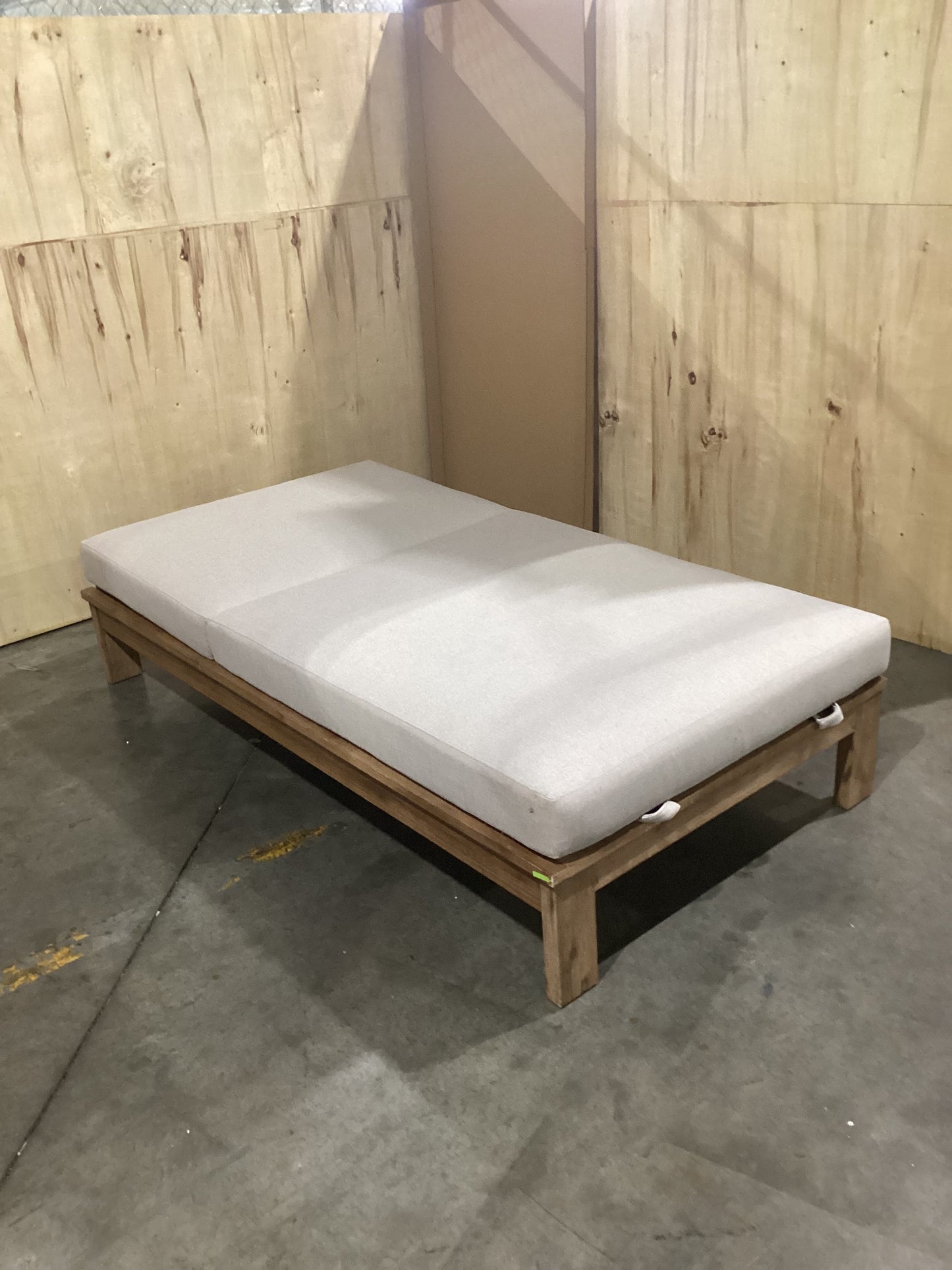 NSW CLN10828 Cannes Outdoor Sun Lounger Large Acacia Natural MKII