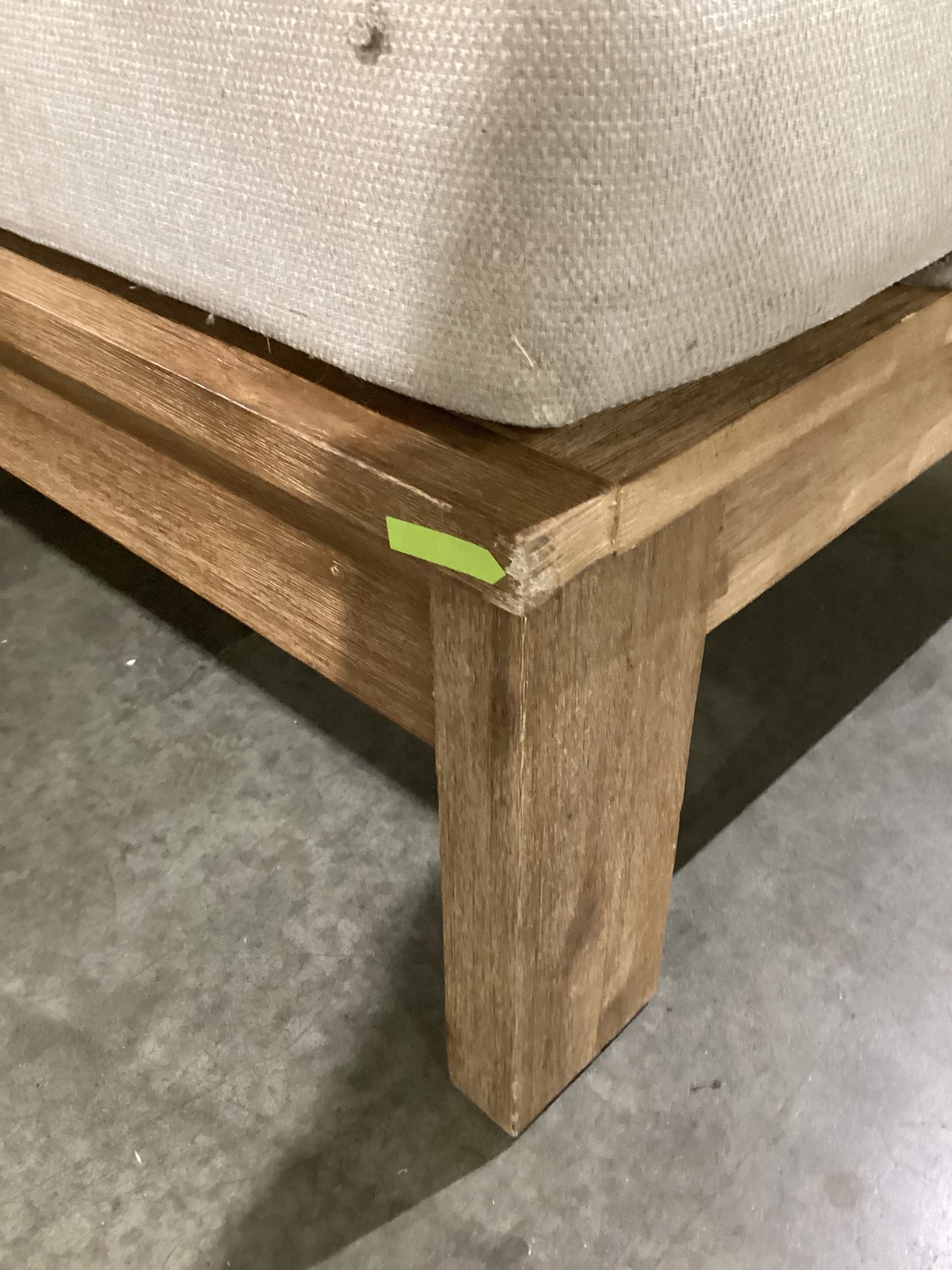 NSW CLN10828 Cannes Outdoor Sun Lounger Large Acacia Natural MKII