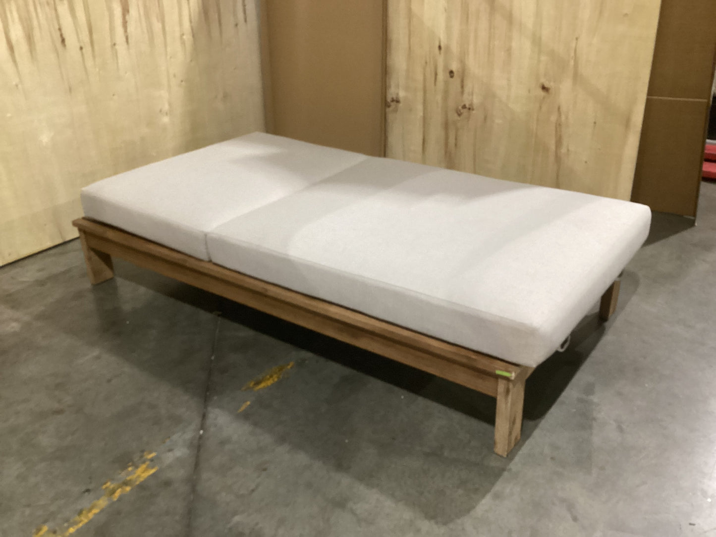 NSW CLN10828 Cannes Outdoor Sun Lounger Large Acacia Natural MKII