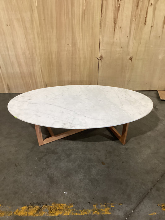 NSW MT24539 Royal Coffee Table 147cm Acacia White