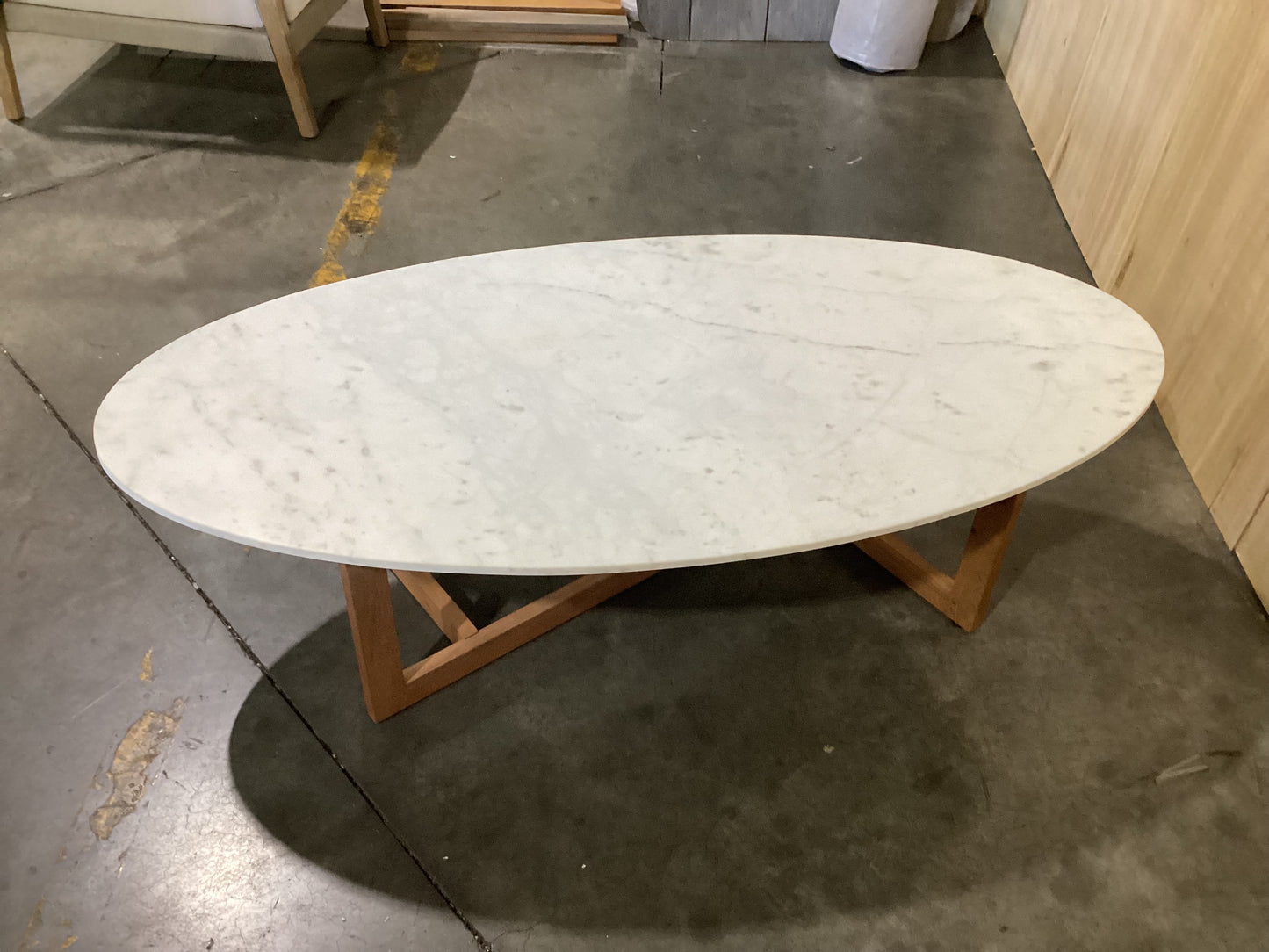 NSW MT24539 Royal Coffee Table 147cm Acacia White