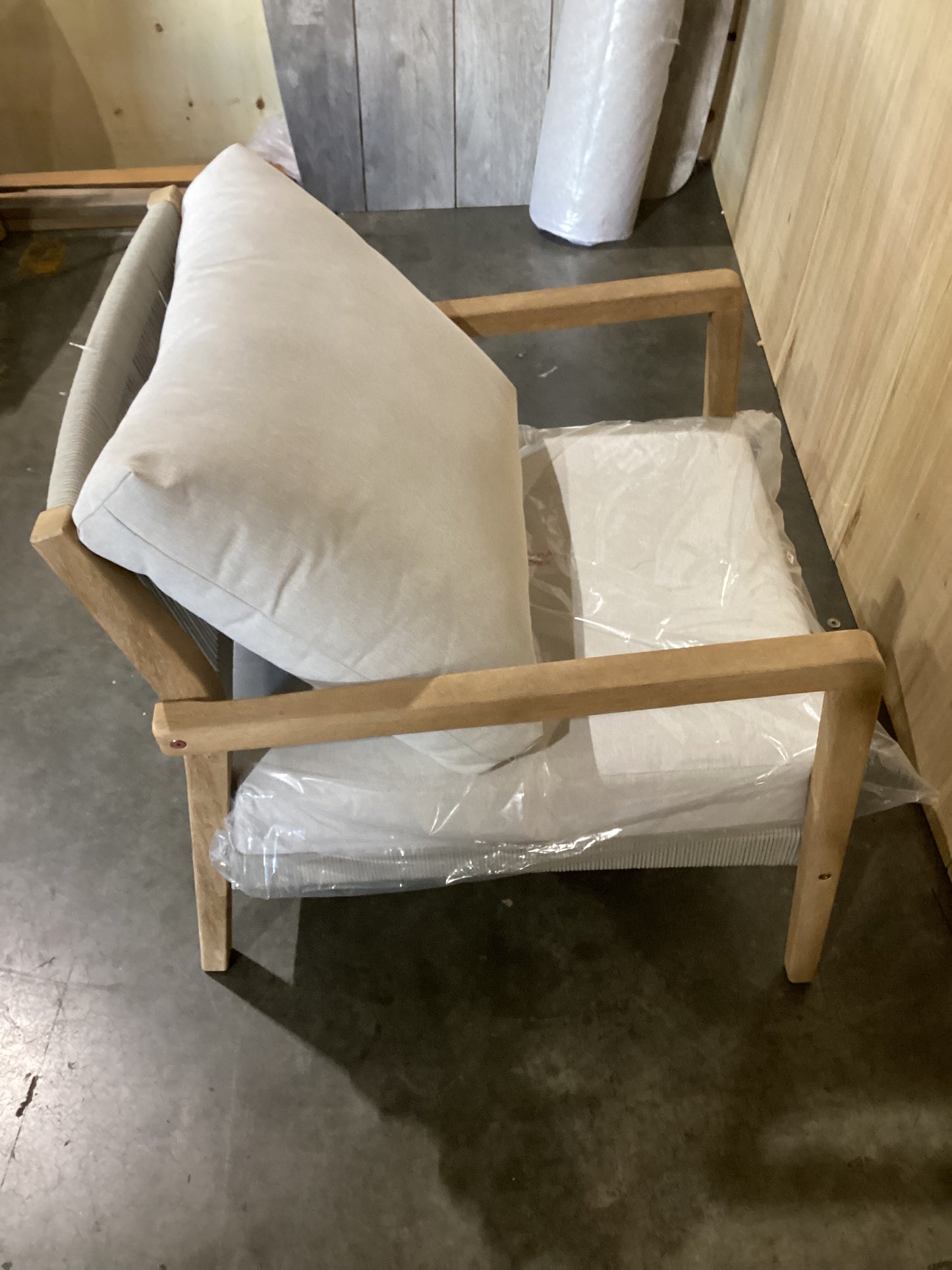 NSW PRN20334 Le Vent Outdoor Armchair Acacia Natural