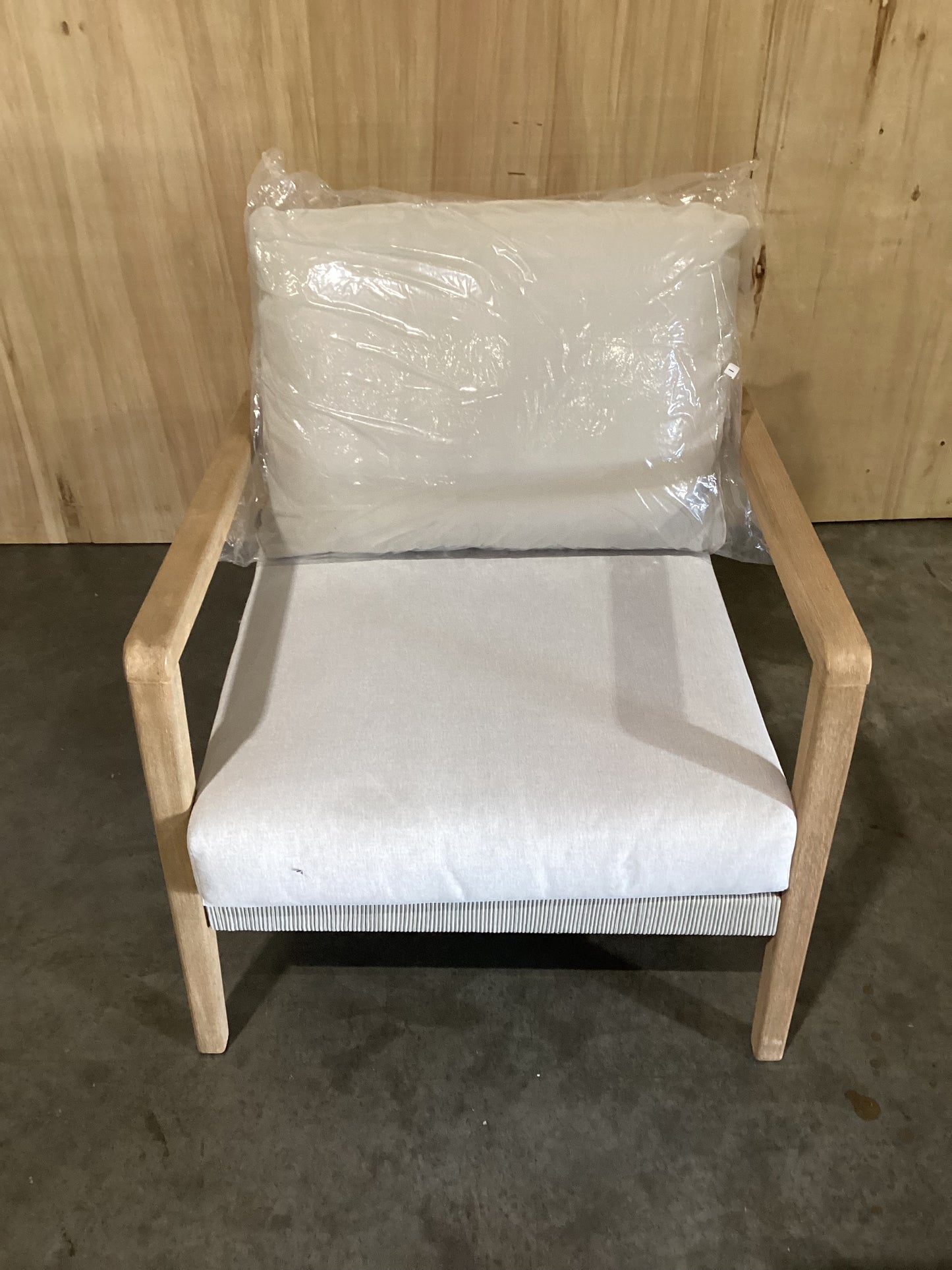 NSW CLN10853 Le Vent Outdoor Armchair Acacia Natural