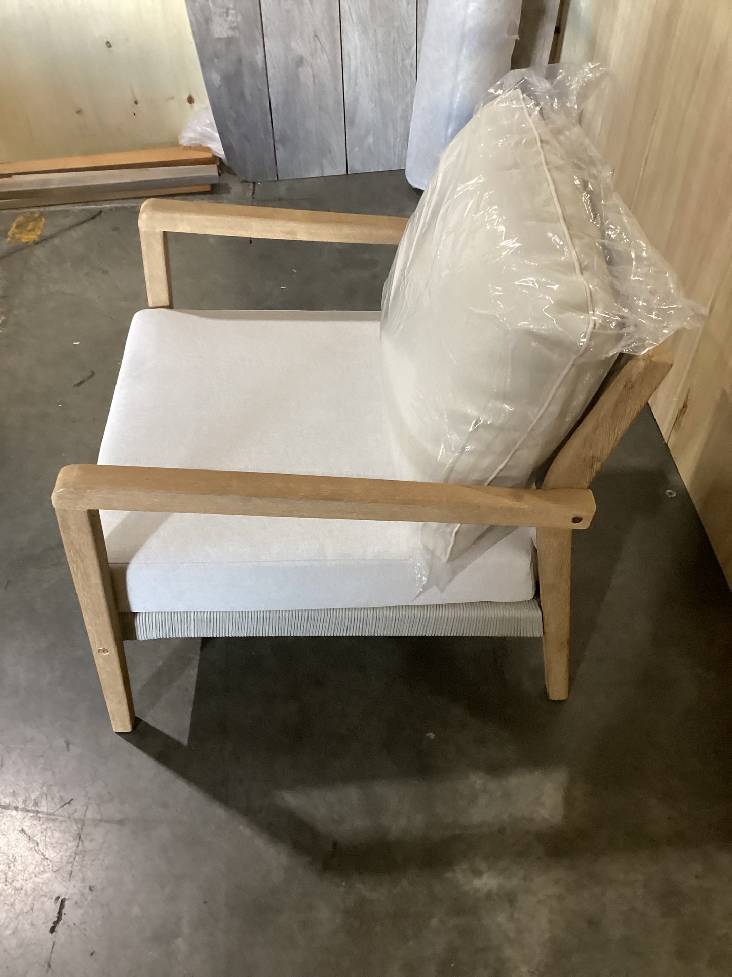 NSW CLN10853 Le Vent Outdoor Armchair Acacia Natural