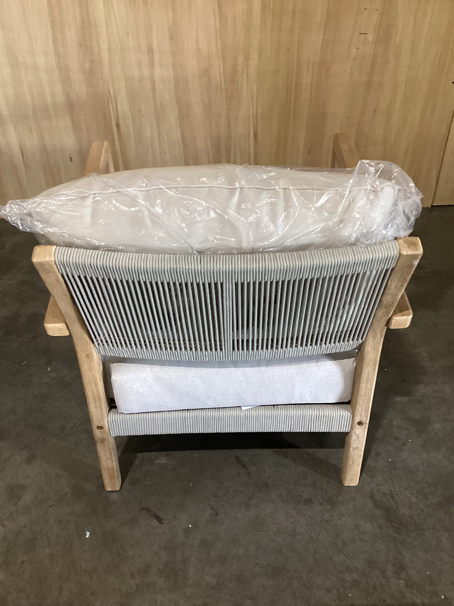 NSW CLN10853 Le Vent Outdoor Armchair Acacia Natural