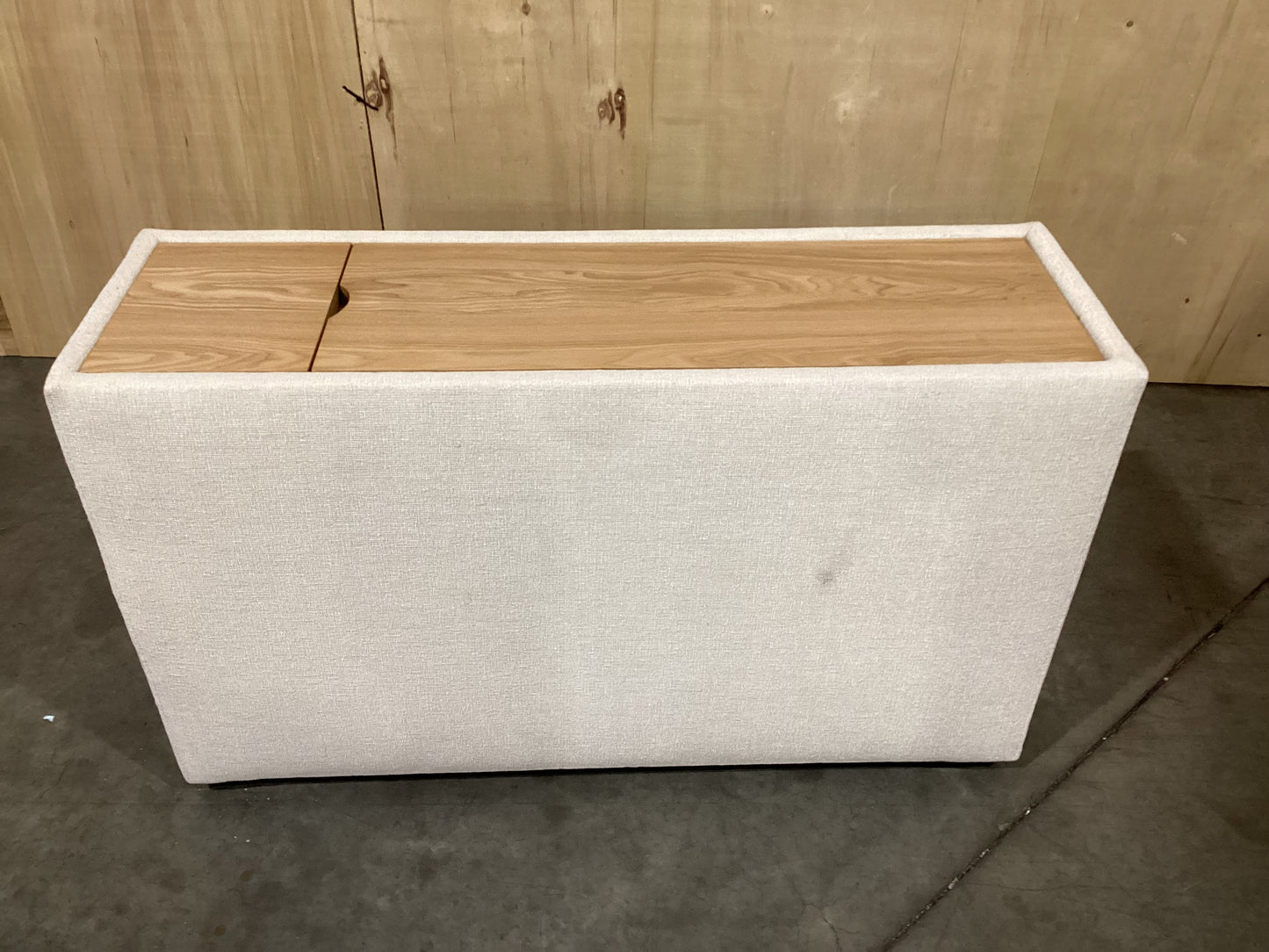 NSW CLN10856 Loft Storage Armrest (RAF) Sancy Ivory Natural Tone