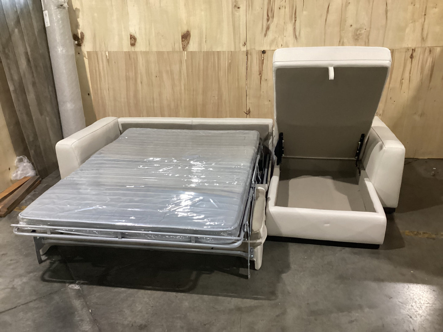 NSW MT24540 Siesta Modular Sofa Bed 2.5S LAF|Chaise RAF Lucia Frost