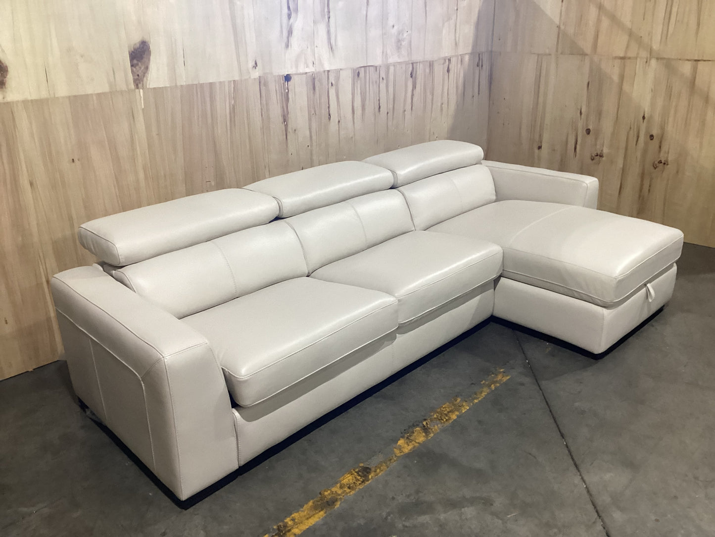 NSW MT24540 Siesta Modular Sofa Bed 2.5S LAF|Chaise RAF Lucia Frost
