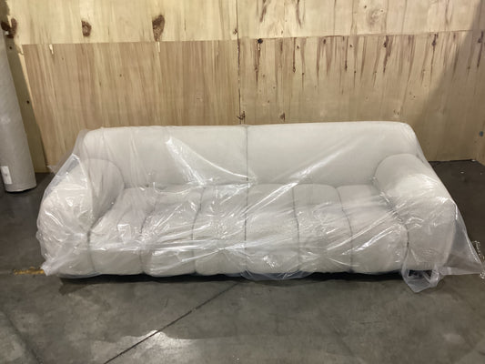 NSW CLN20965 Aero Sofa 3S Jacquard Boucle Cream