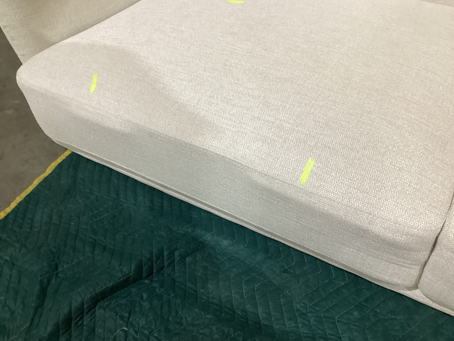 NSW CLN10859 Cleo Sofa 3S Natural Leg Hervey Natural