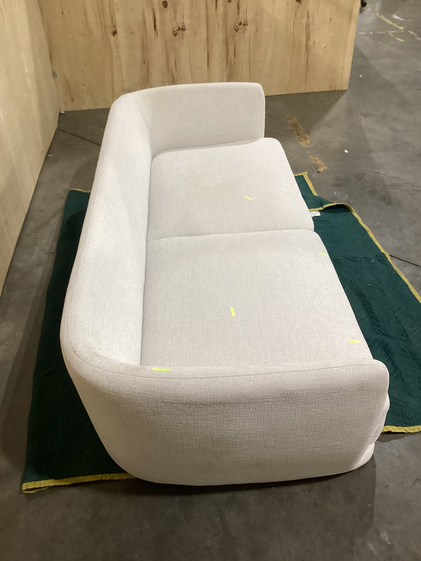 NSW CLN10859 Cleo Sofa 3S Natural Leg Hervey Natural