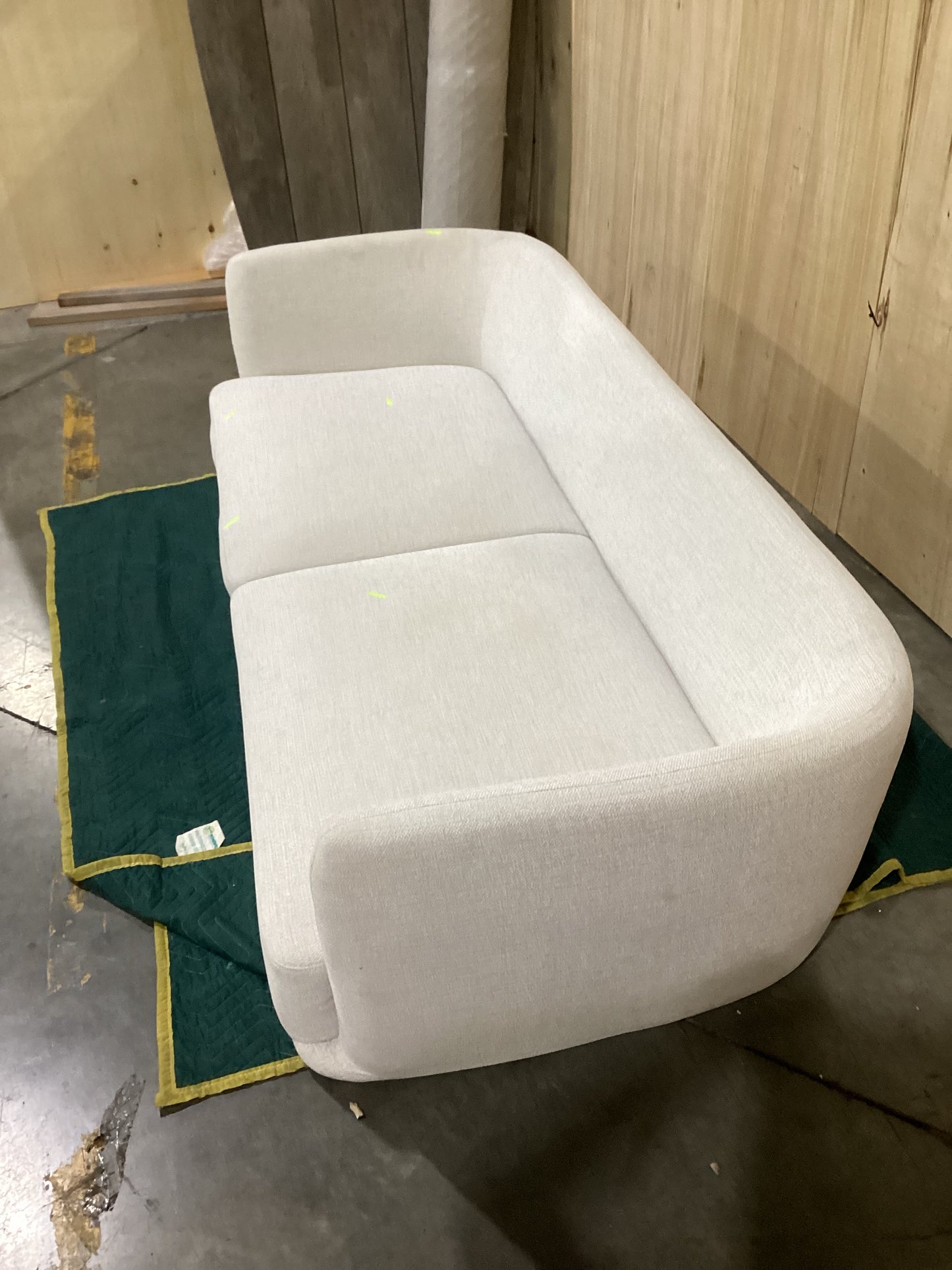 NSW CLN10859 Cleo Sofa 3S Natural Leg Hervey Natural