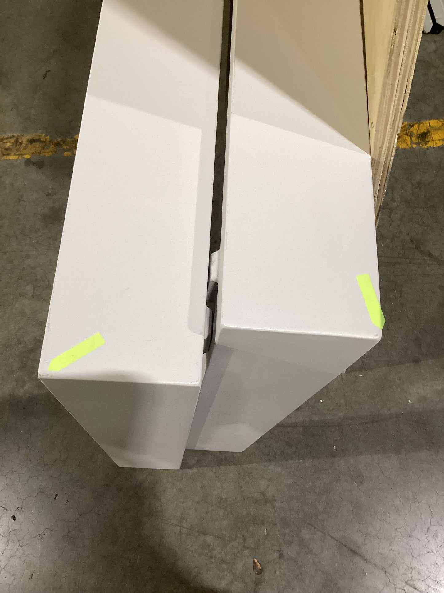 NSW CLN10860 Ataman Outdoor Dining Table 240x111.5cm Aluminium Off White