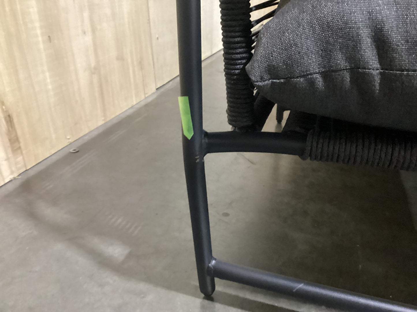 NSW CLN10861 Leyton Outdoor Sofa 3S Black