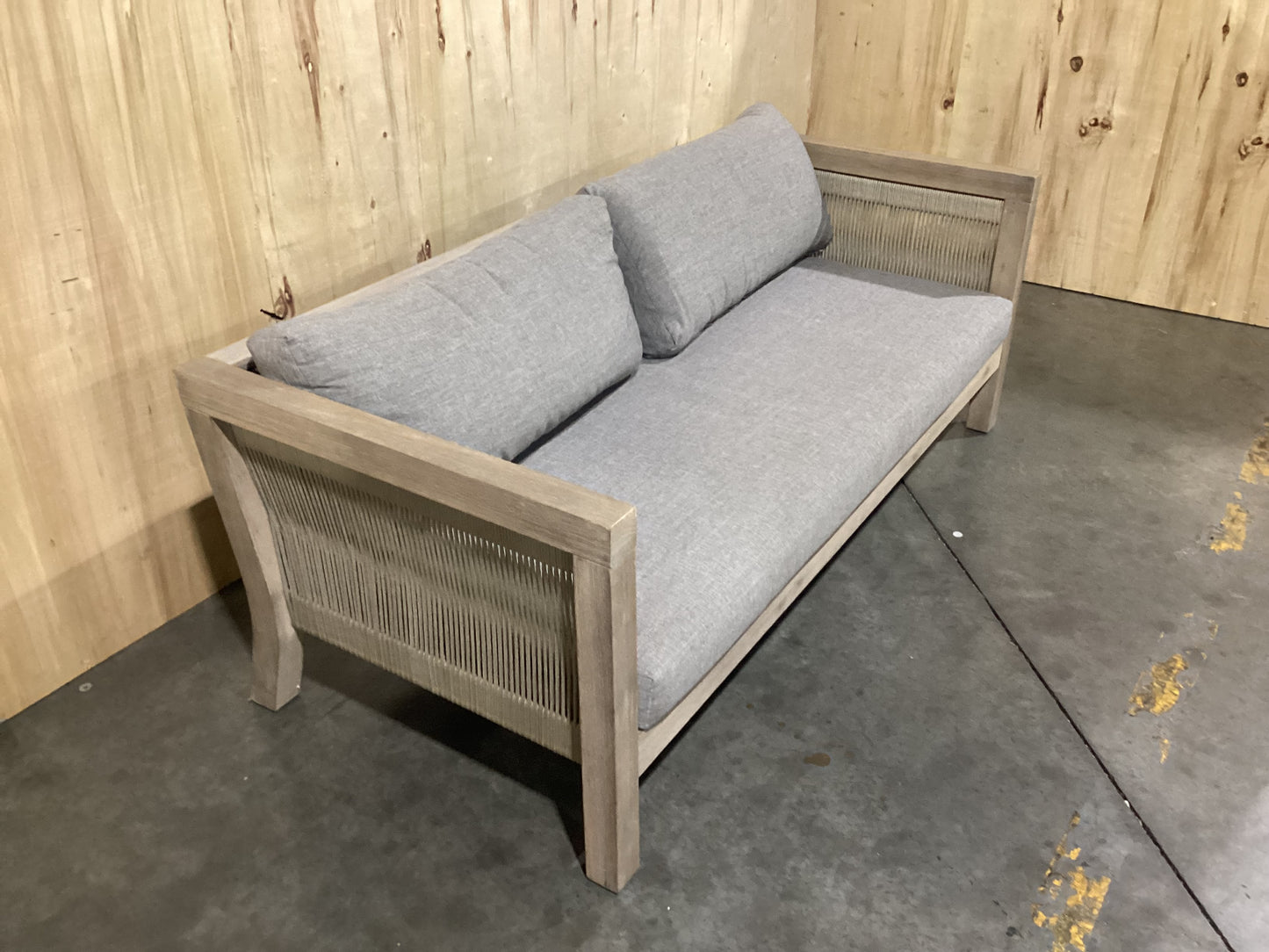 NSW PRN20348 Tidal Outdoor Sofa 2S Acacia Natural MKIII