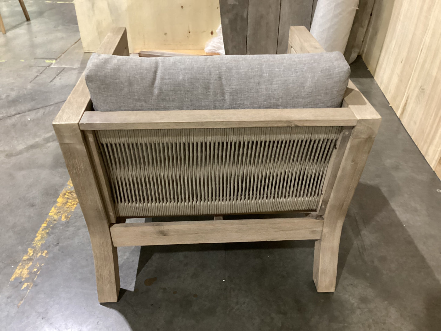 NSW PRN20347 Tidal Outdoor Armchair Acacia Natural MKIII