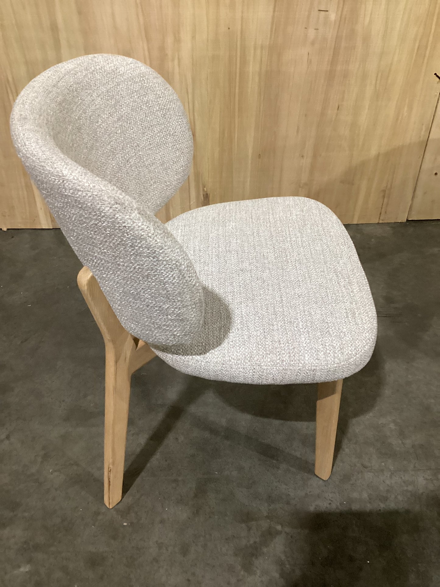 NSW PRN20349 Gomez Dining Chair Oak Frame Oak