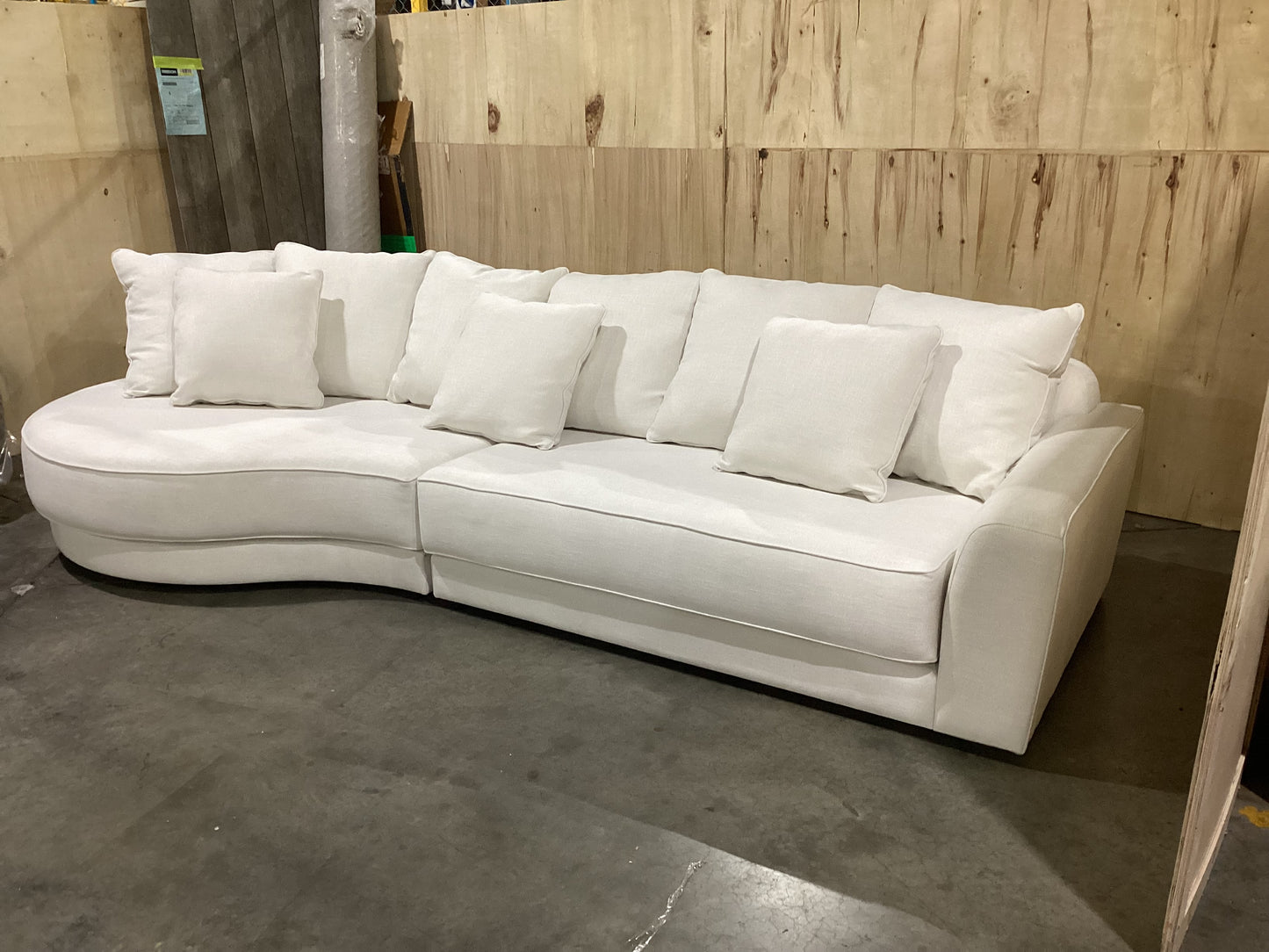 NSW MT24556 Cabarita Modular Terminal LAF+2.5S RAF Carrara Oatmeal