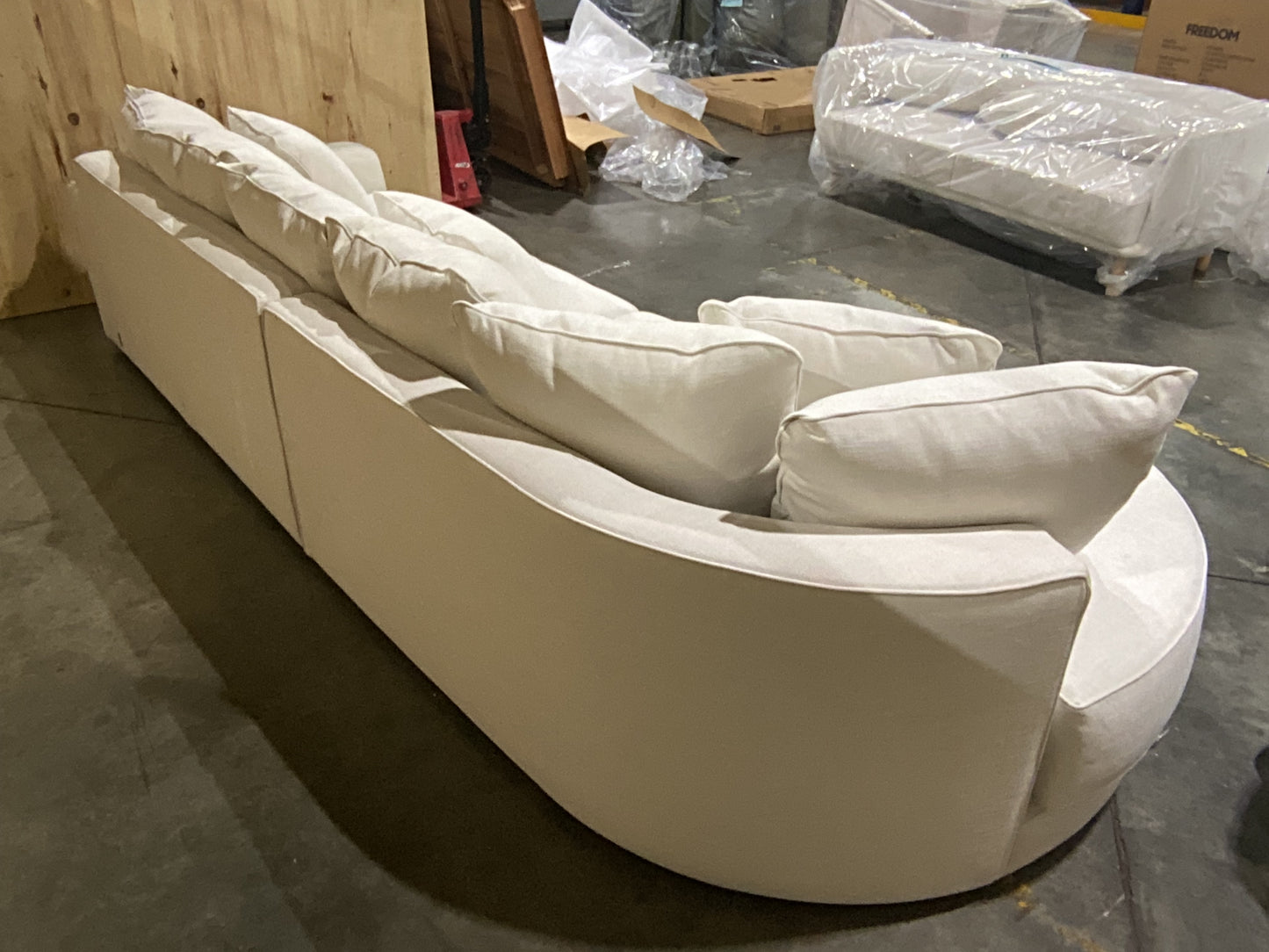 NSW MT24556 Cabarita Modular Terminal LAF+2.5S RAF Carrara Oatmeal