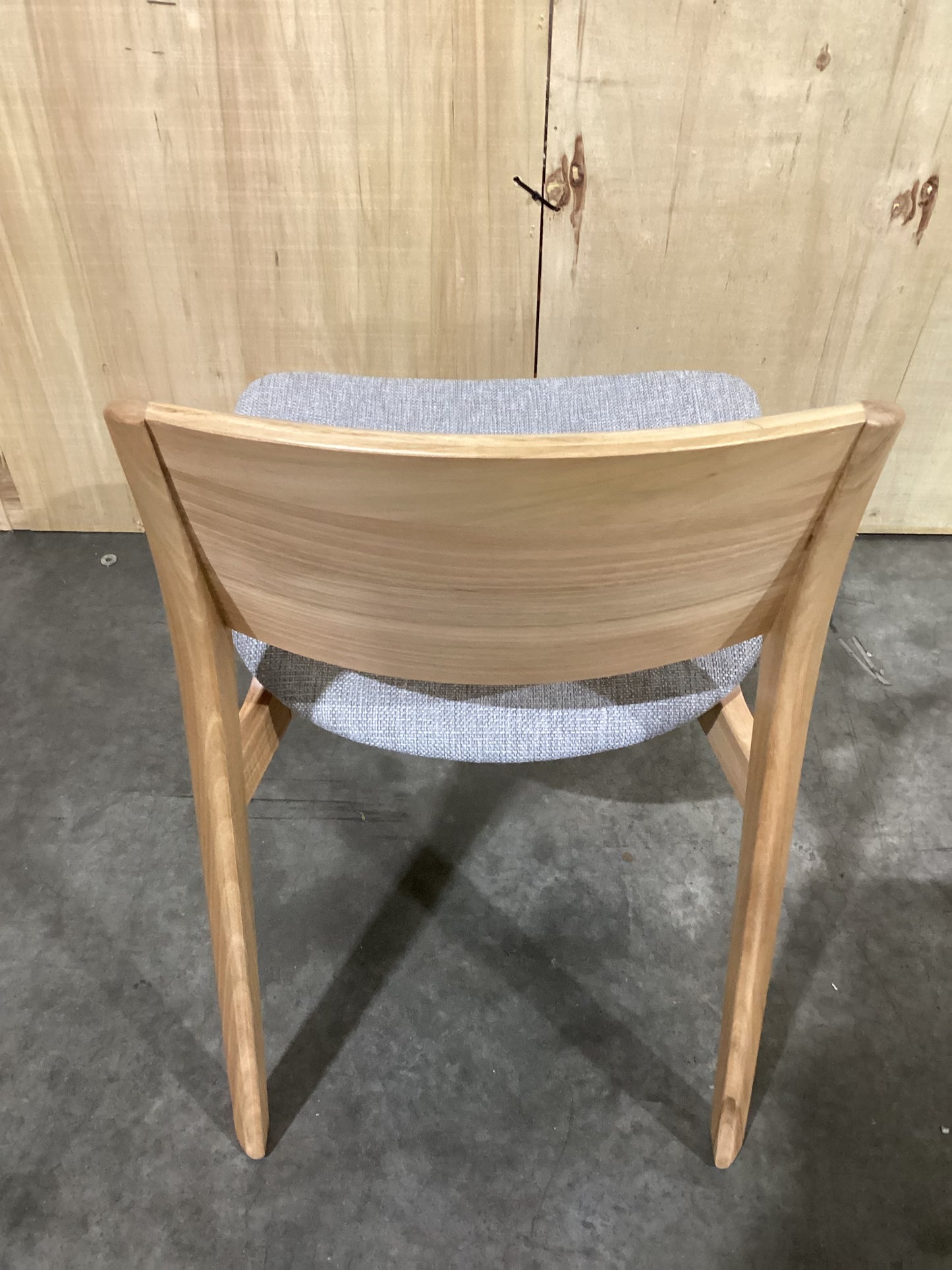 NSW CLN10880 Avalon Dining Chair Grey