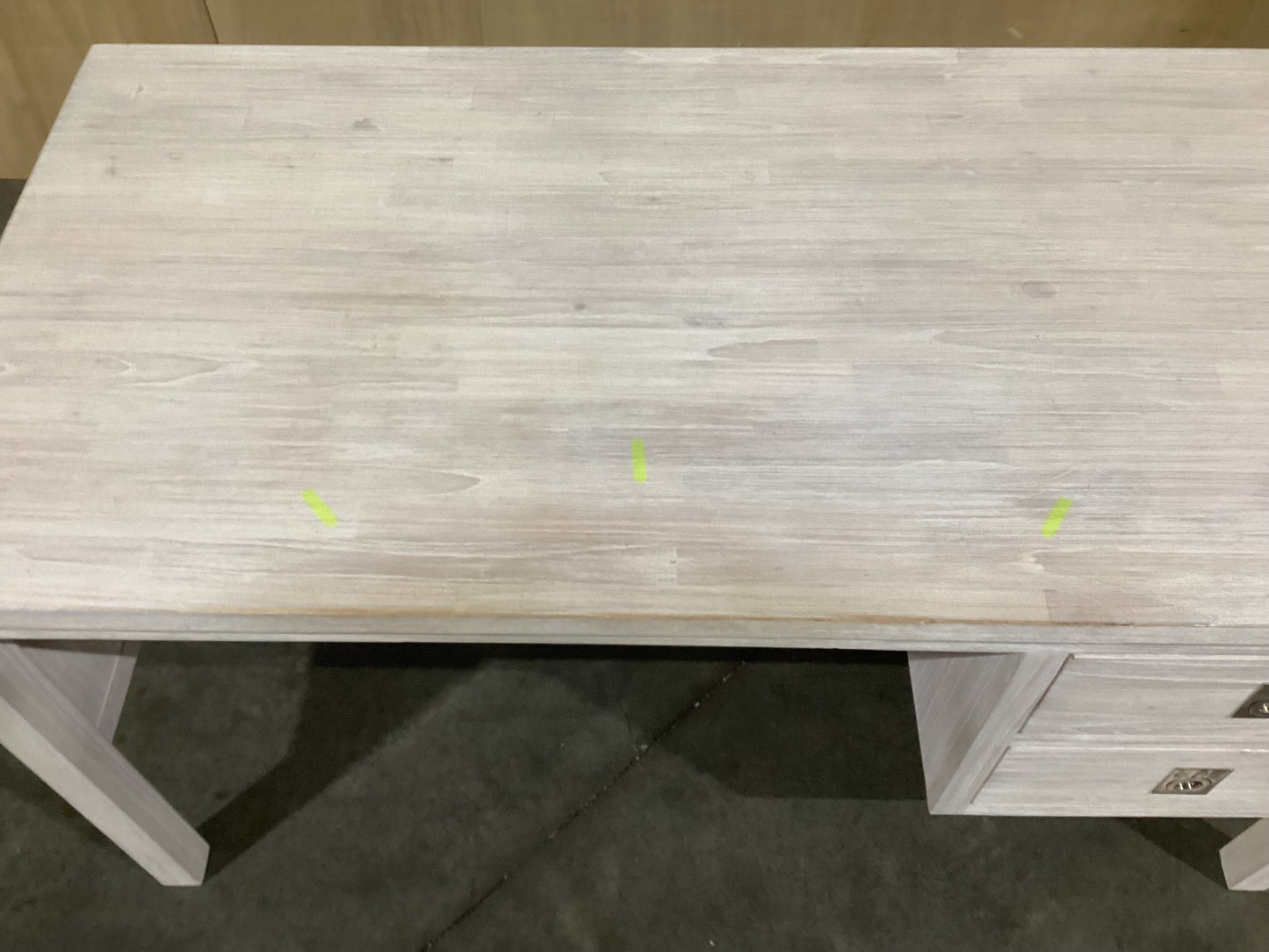 NSW CLN10882 Cancun Desk 140x70cm Whitewash