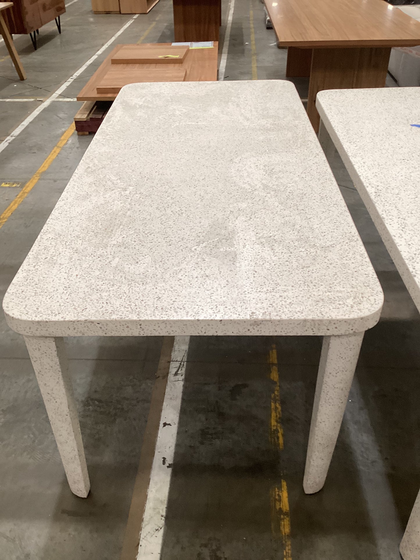 NSW MT24551 Lexi Dining Table White