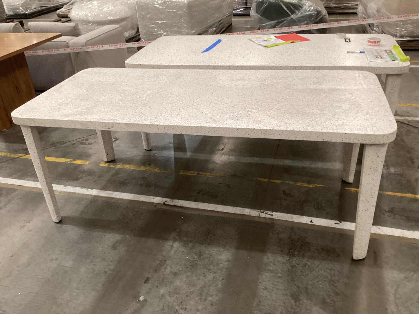 NSW MT24551 Lexi Dining Table White