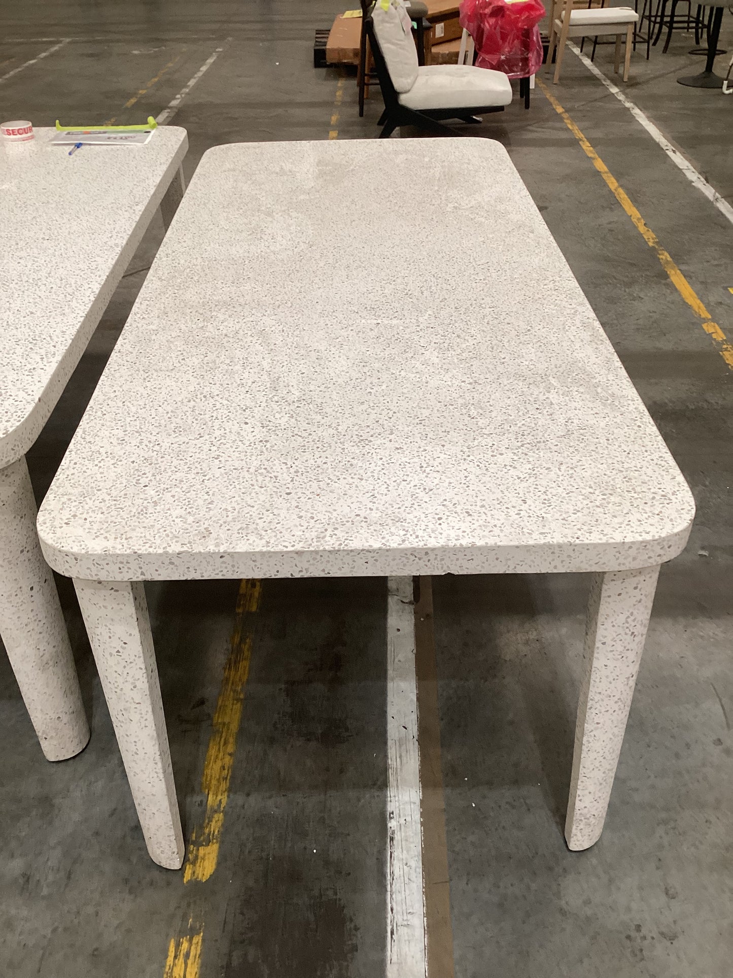 NSW MT24551 Lexi Dining Table White