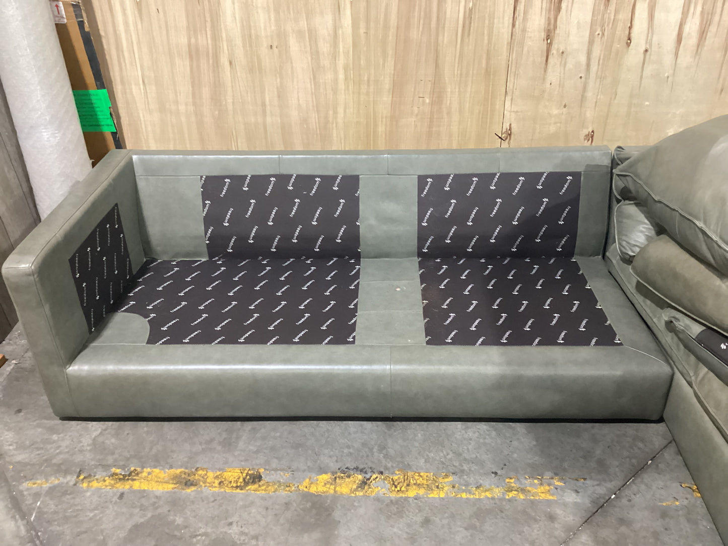 NSW MT24557 Sorrento Modular Chaise RAF+3S LAF Bendigo Green